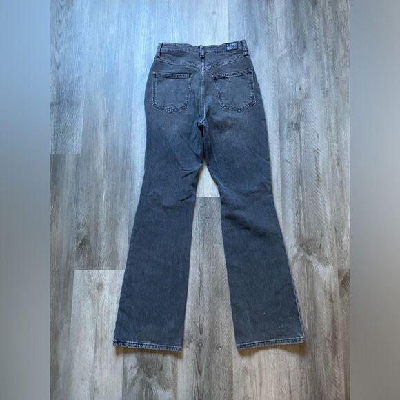 Urban Outfitters BDG Jeans High Rise Flare Black Distressed 28 - Picture 6 of 12